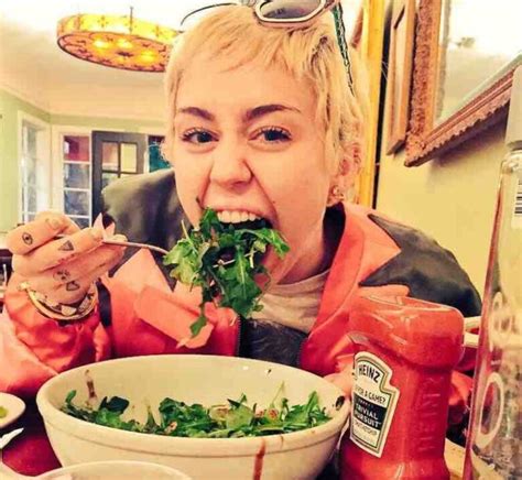 miley cyrus vegan.